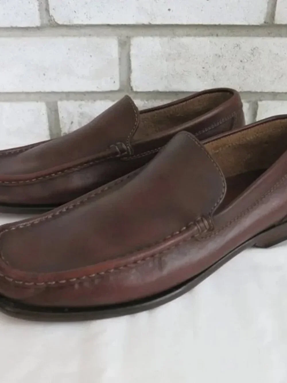 TJ Comfort Men's Leather Fashion Moccasin Loafer Shoe 43